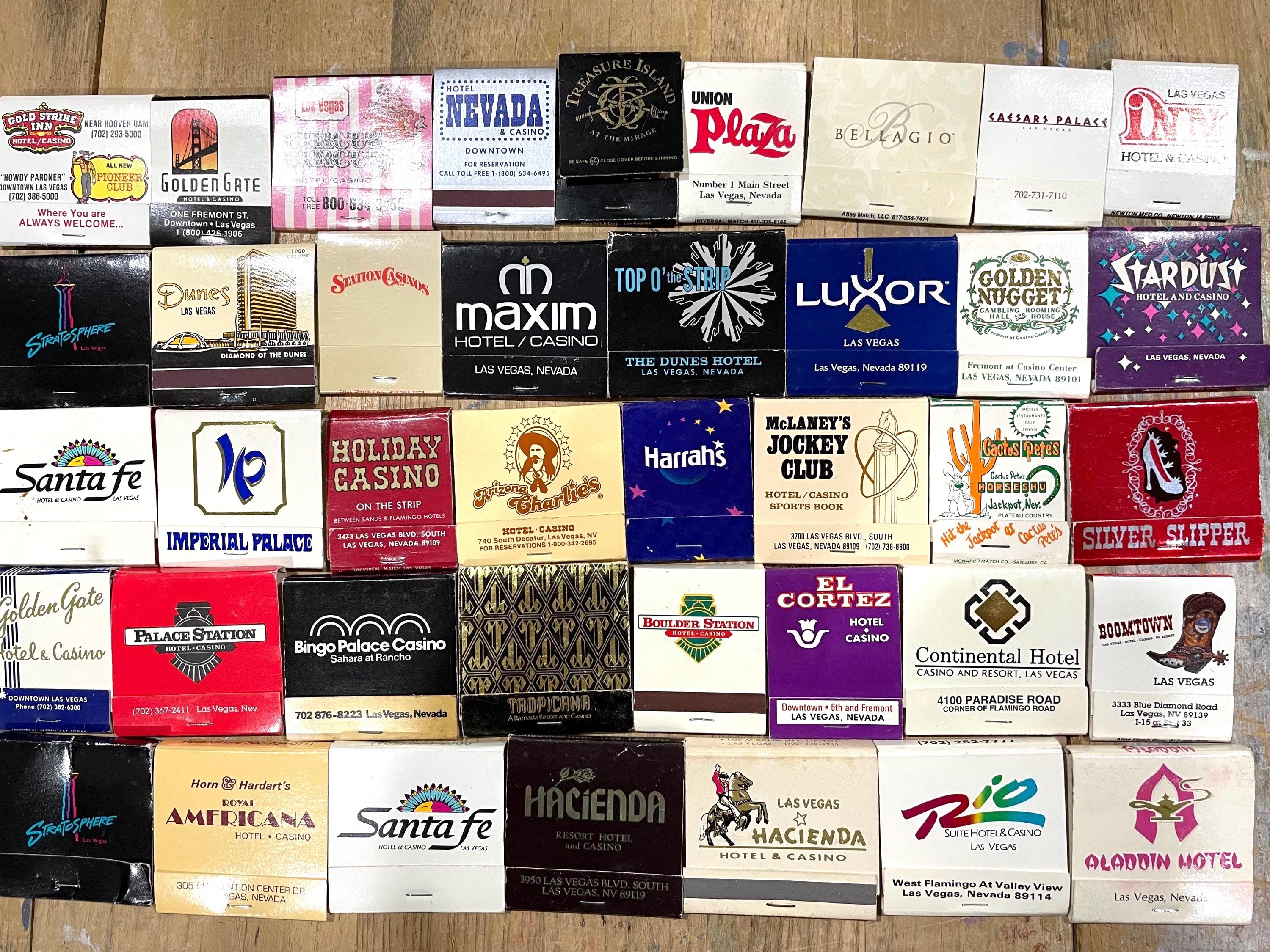 Golden Nugget Matchbook - Etsy