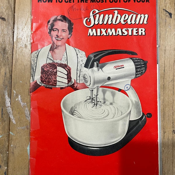 Sunbeam Mixmaster Etsy