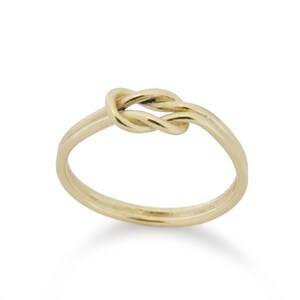 Double knot Gold ring (friendship collection)
