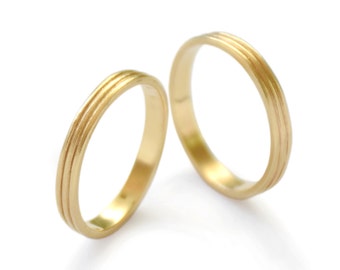 Simple Gold Wedding Band