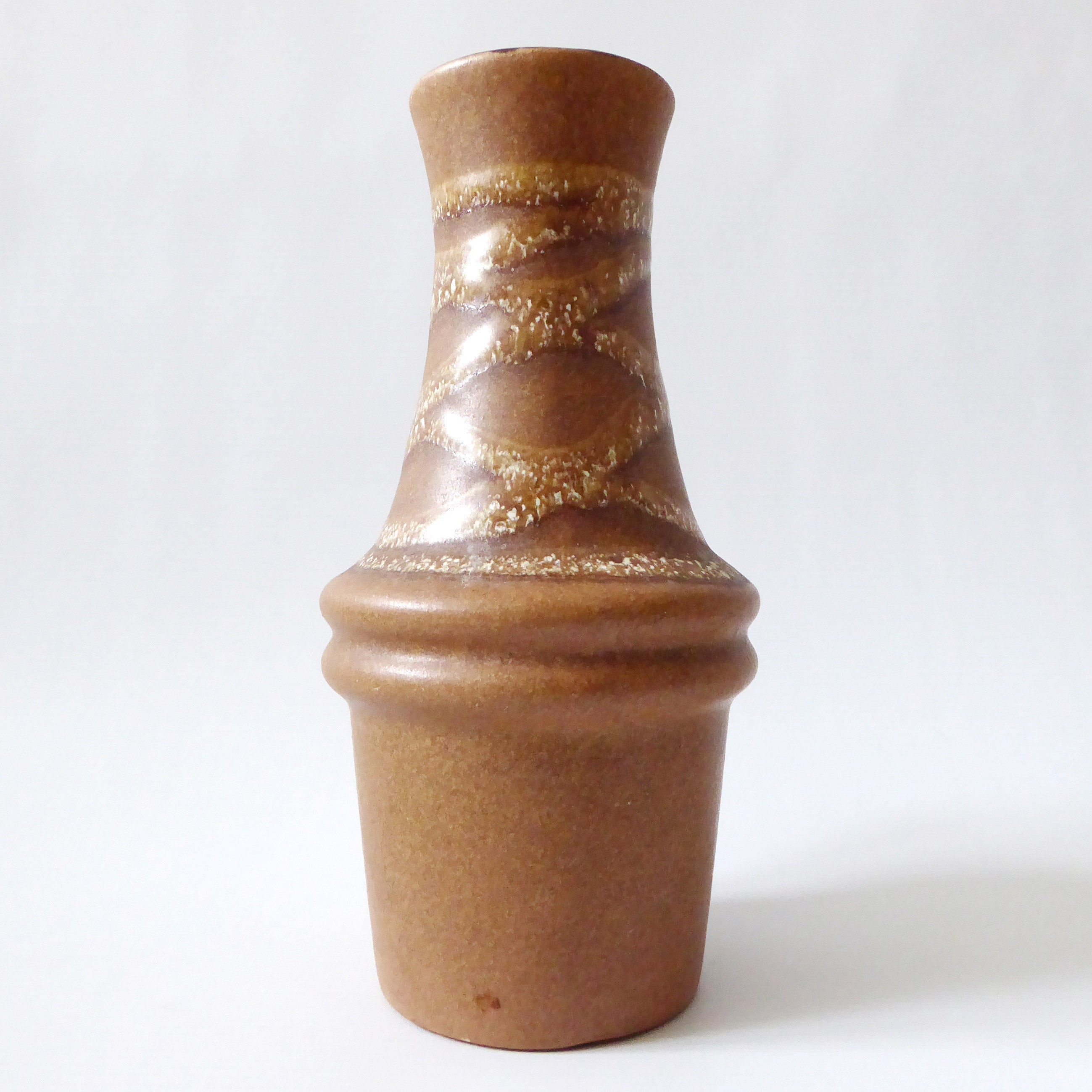 Vintage Scheurich 209-18 West German Pottery Vase, Fat Lava Era