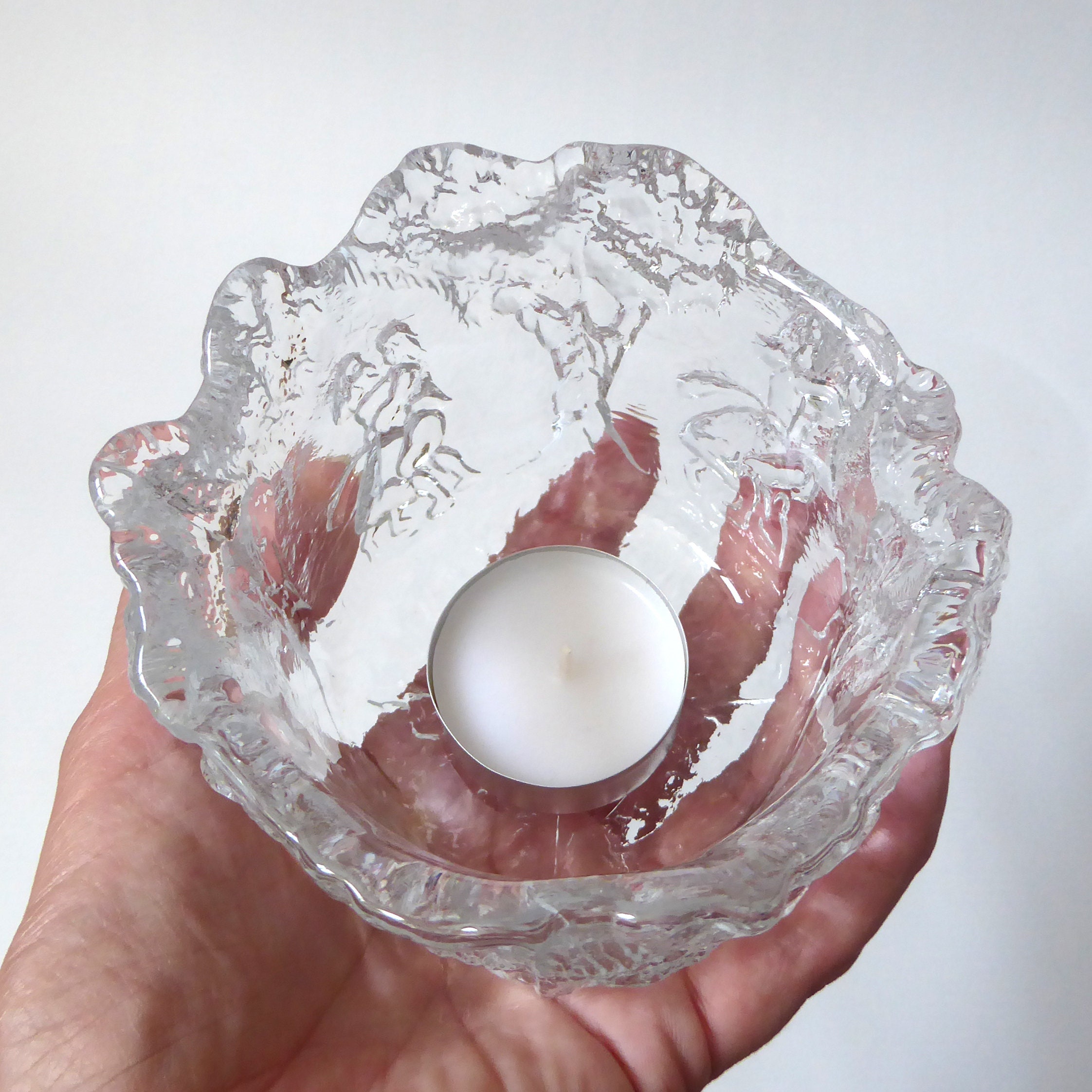 Kosta Boda Rhapsody Votive/candle Holder. Kjell Engman Art Etsy UK