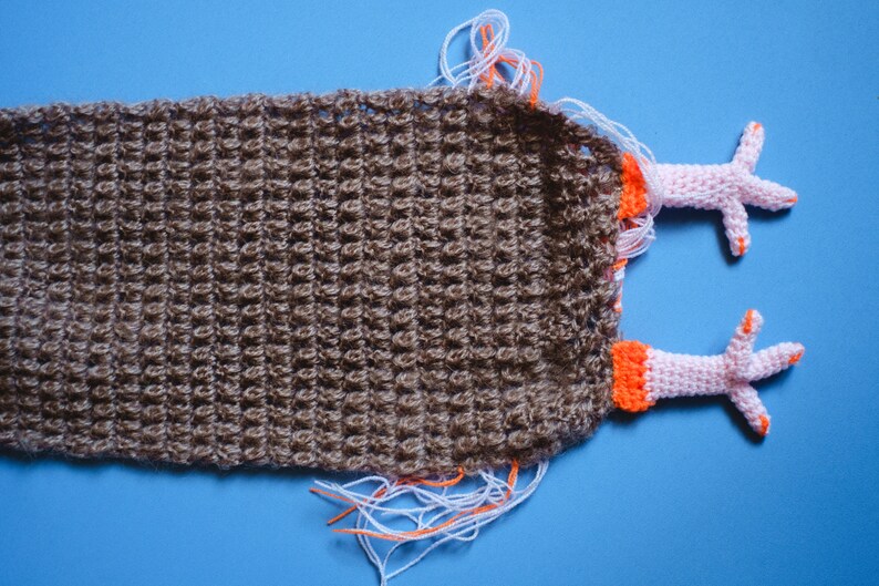 Animal Scarf Owl Scarf Cute Owl Crochet Pattern Crochet PDF Etsy