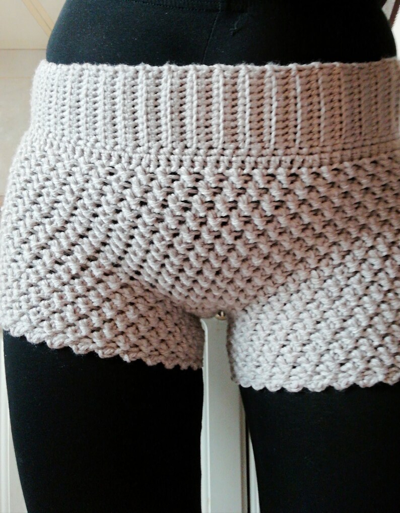 Crochet pattern for Women Wool Warming Panties Wool Etsy