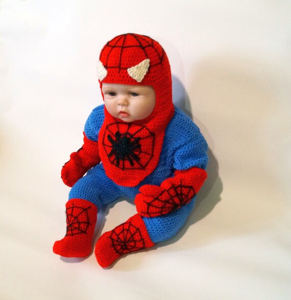 spiderman baby outfit