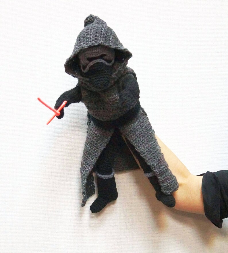 Kylo Ren Crochet Amigurumi Pattern PDF Star Wars Costume | Etsy