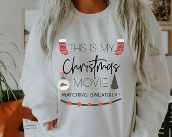 Ugly Christmas Sweatshirt • Unisex Graphic Sweater • Modern/Minimalist Long Sleeve • Cozy Sweater Weather