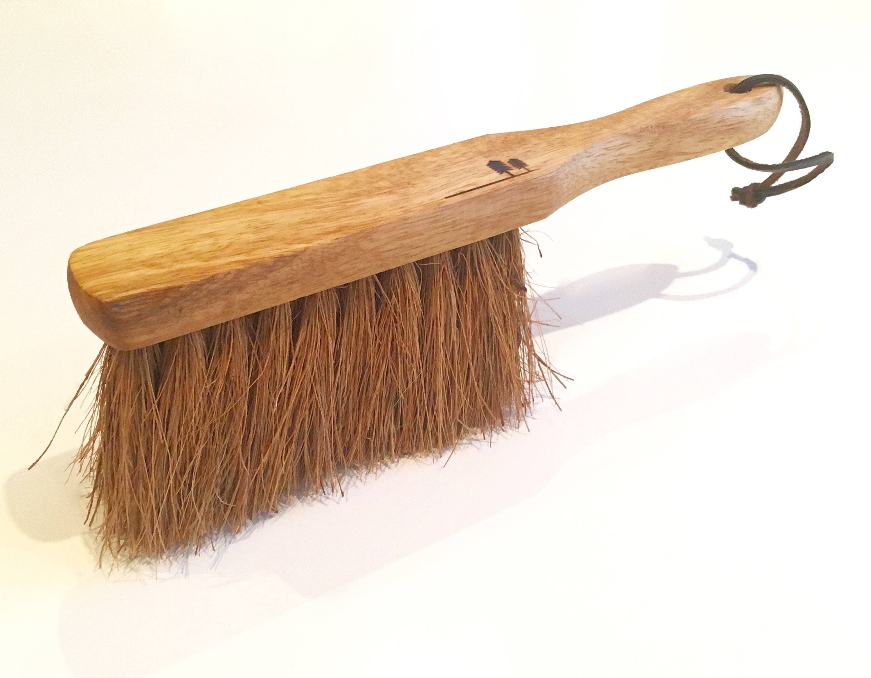 Wooden Soft Bristle Brush With Tree Design Wood Brush Wooden Etsy UK