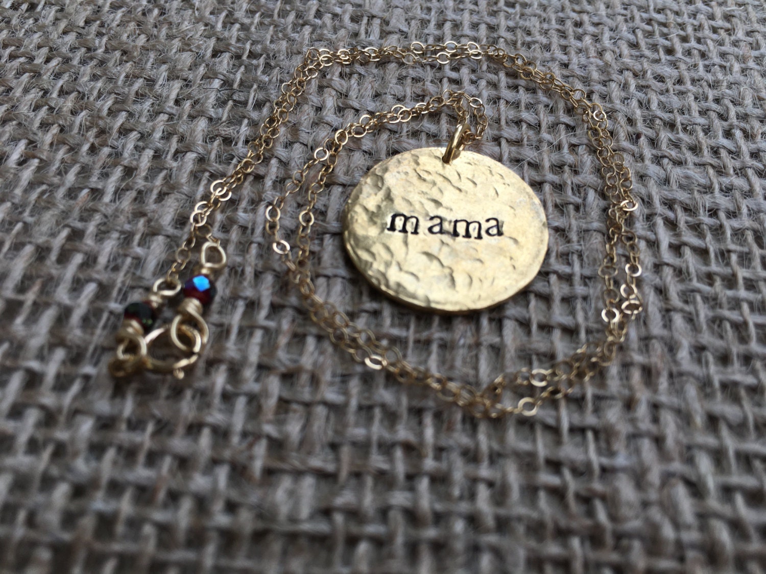 Mama necklace Etsy