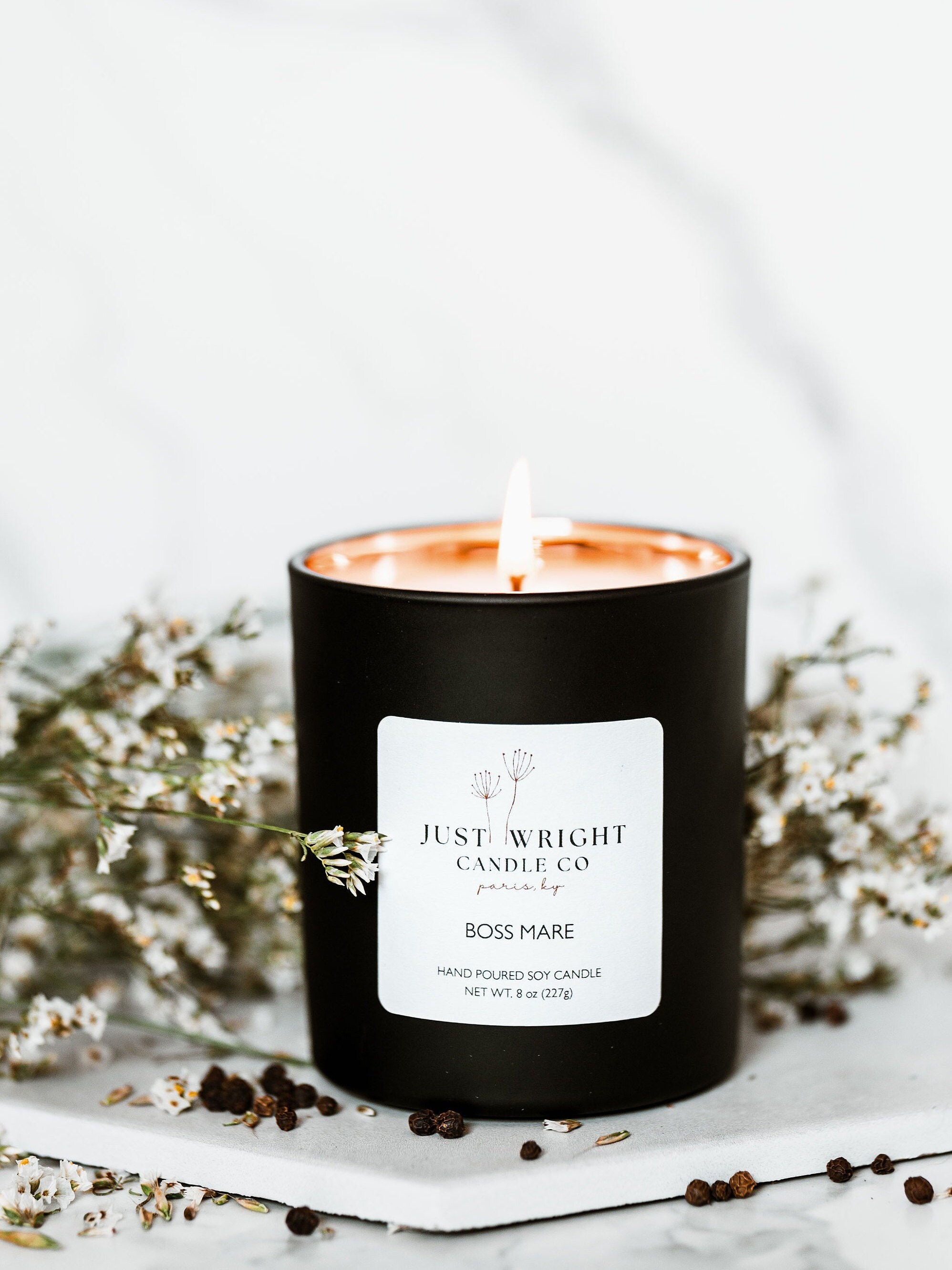 Boss Mare Candle Handmade Luxury Soy Wax Candles Equestrian Line Horse ...