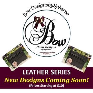 BowDesigns II - Goatskin Leather Style Li102 Wallet