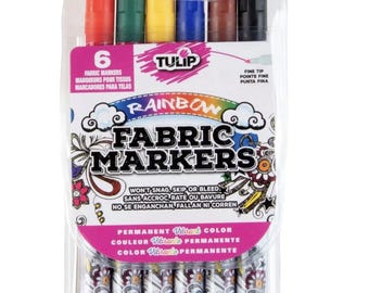 Tulip Fine-Tip Fabric Markers