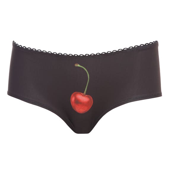 Cherry Print Panties, Gift Ready 
