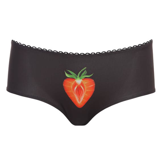 Strawberry Print Panties, Gift Ready -  Canada