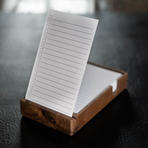 Note Card Holder Etsy