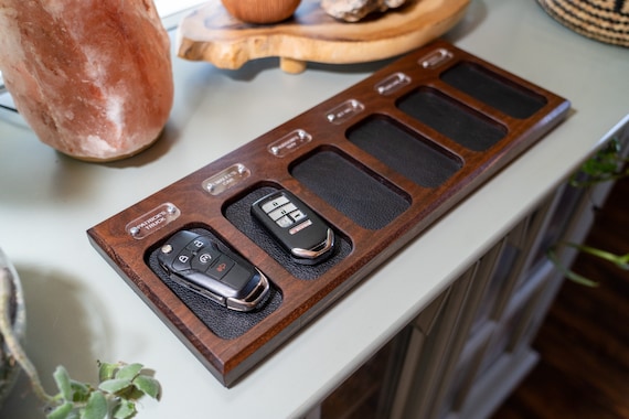 CUSTOM Car Key Holder Tray With Logo 