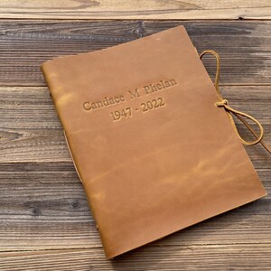 Notizbuch aus Echtleder, Personalisiertes Skizzenbuch, Reisetagebuch, personalisierte Geschenke