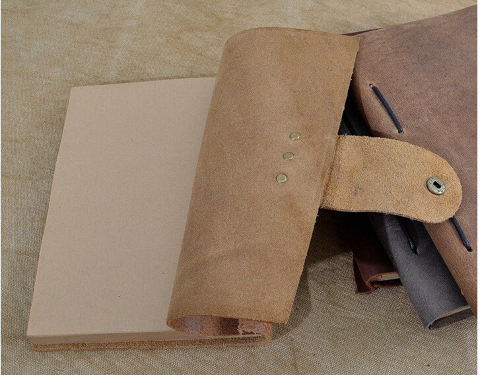 Custom Personalized Leather Notebook Personalized Leather Etsy