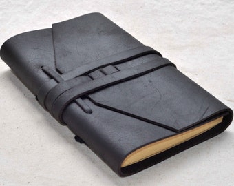 Personalized Leather Journal  Diary Notebook