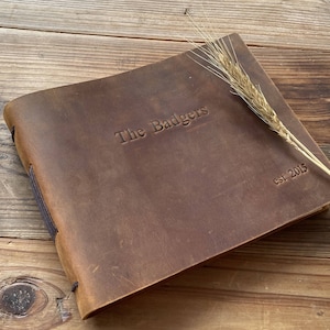 Album personalizzato Il nostro libro dei ricordi Album fotografico Regalo di anniversario per lei e per lui