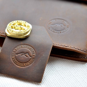 Custom copper mould for hot stamping Branding Iron for Wood custom branding iron for Leather image 2