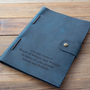 Personalized Refillable Leather Journal Notebook Personalized Journal Sketchbook