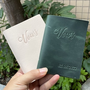 Personalisierte Gelübde benutzerdefinierte Gelübde Bücher Hochzeit Gelübde Broschüre Hochzeitsgeschenk