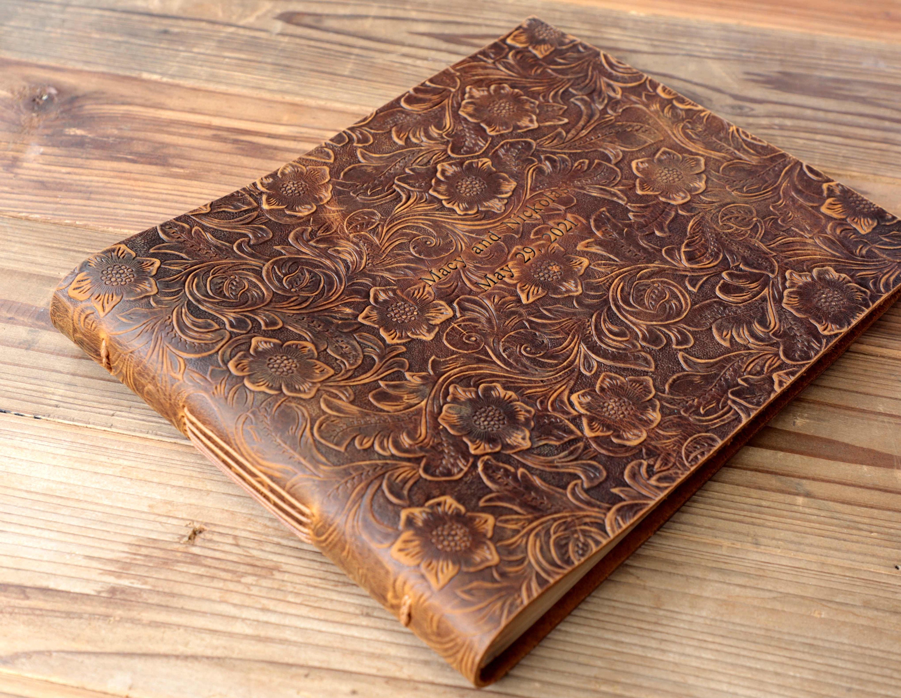 Personalized Scrapbook Wedding Guest Book Gift for 1th 3rd Etsy