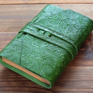Handmade Diary Leather Notebook Leather Journal Travel Journal Hold the ...