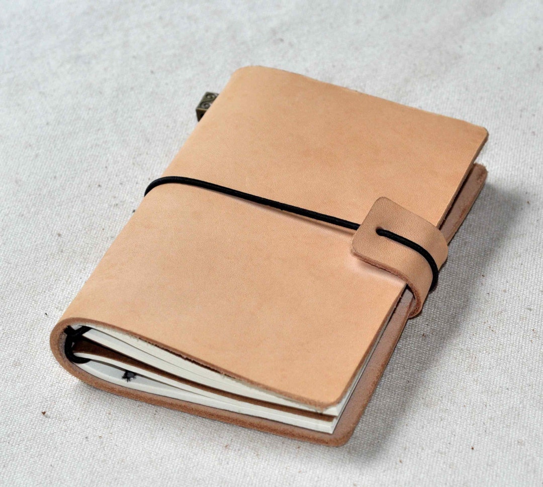 Leather Travel Journal Traveler's Notebook Cover - Etsy