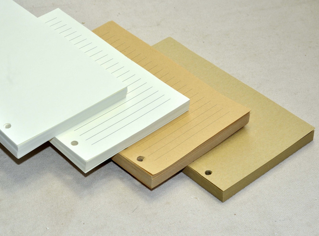 Add Papers: Blank Kraft Paper/lined Kraft Paper / Lined White Paper ...