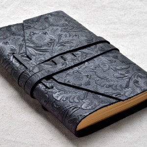 Leather Journal Personalized Journal,  Diary, Notebook, Genuine Leather(Free Stamp)