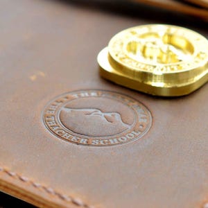 Custom copper mould for hot stamping Branding Iron for Wood custom branding iron for Leather image 3