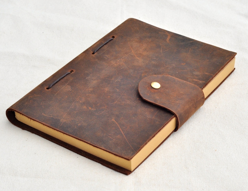 Personalized Leather Journal Notebook Personalized Journal image 0