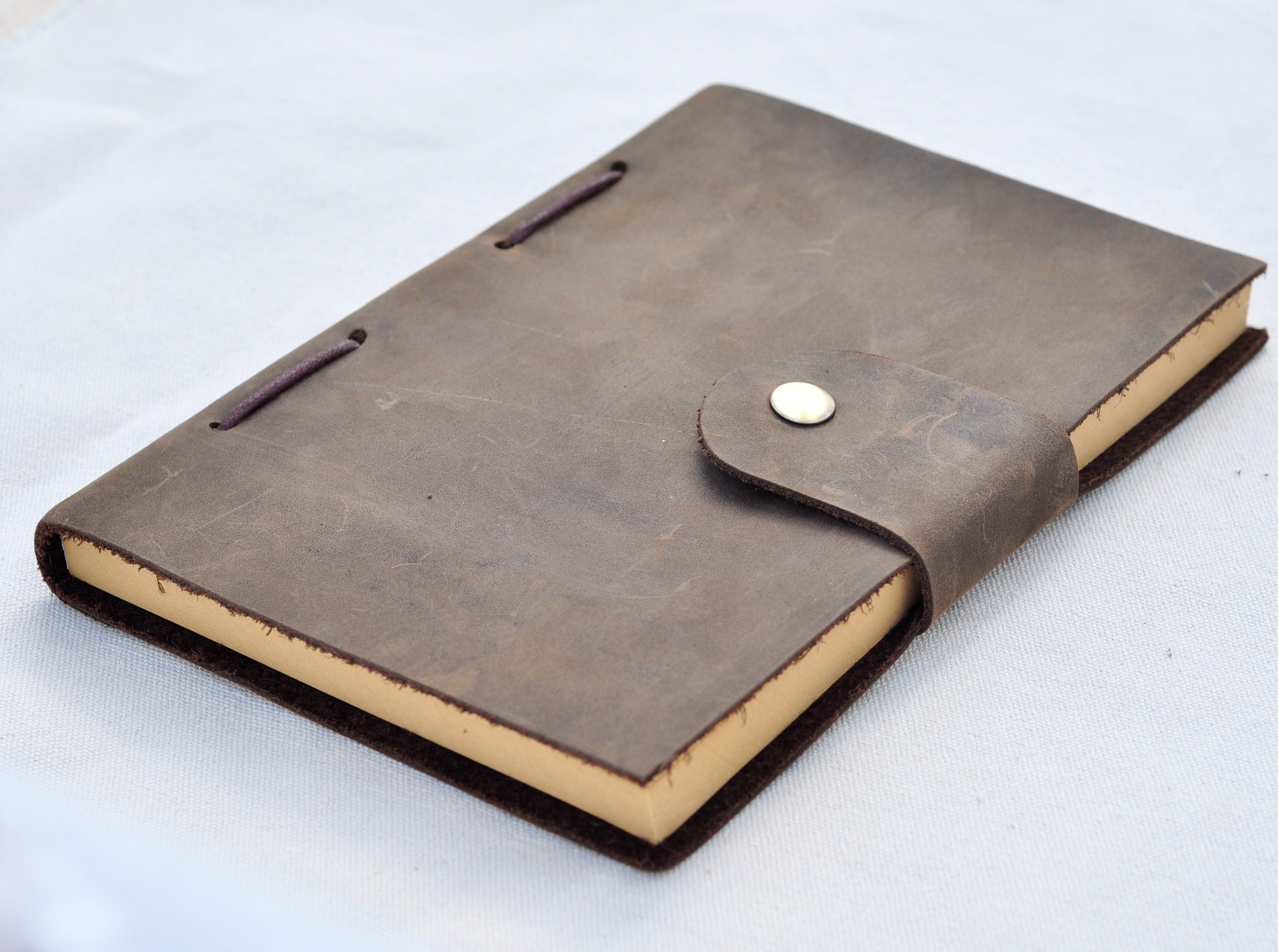 Personalized Leather Sketchbook Diary & Keepsake Box