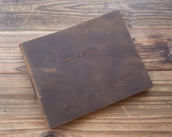 Personalized Guest Book ,Our Scrapbook ,Photo Album ,Gift For Him and Her