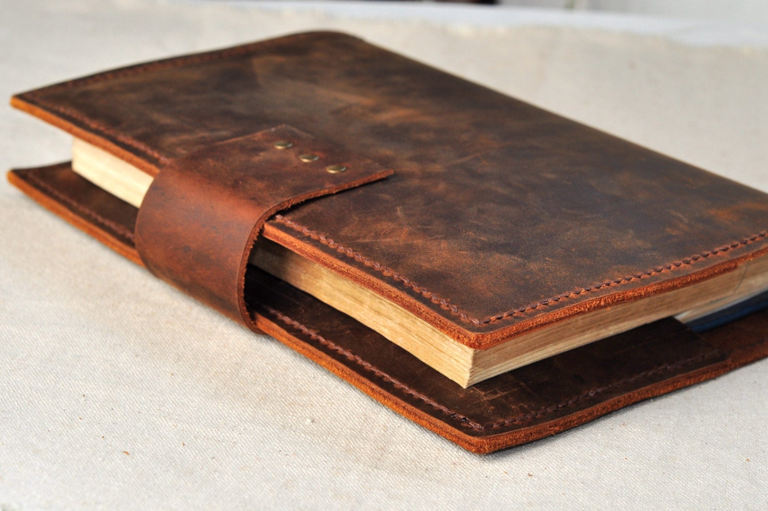 handmade-leather-book-coverunique-office-supplies-book-etsy