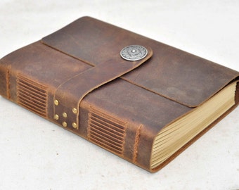 Leather Journal Personalized Travel Journal Wedding Journal Diary