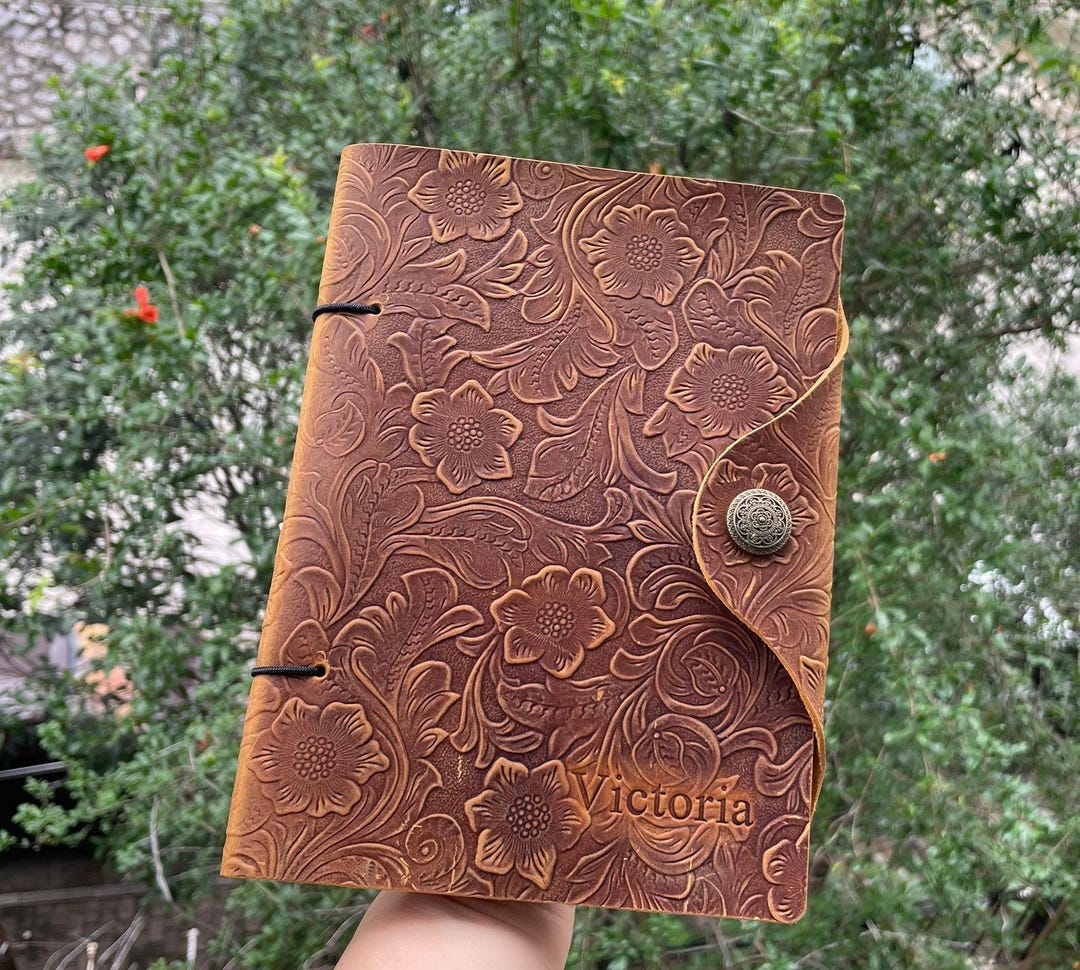 Handmade Leather Journal Notebook Personalized Journal Sketchbook - Etsy