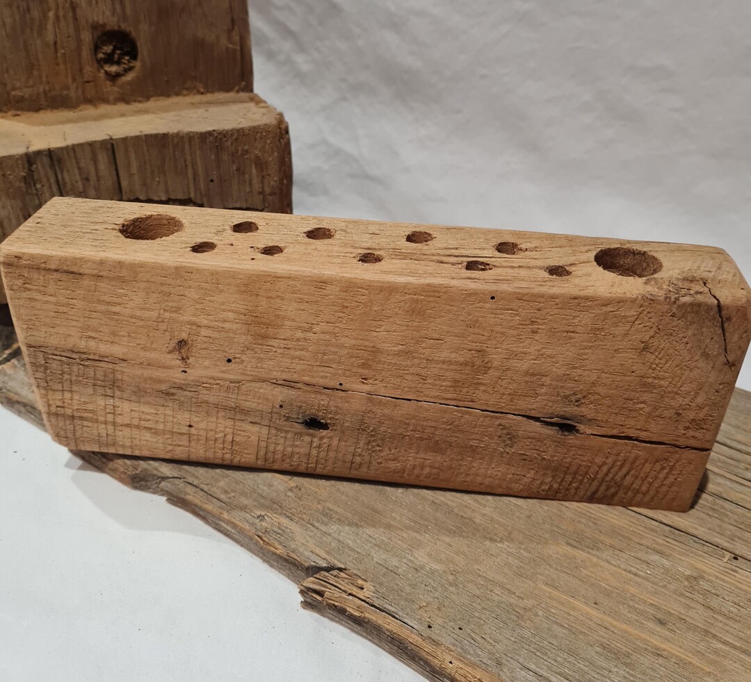 Image result for Antique Wood Pencil Holder, Reclaimed Wood Desk Organizer, Office ...