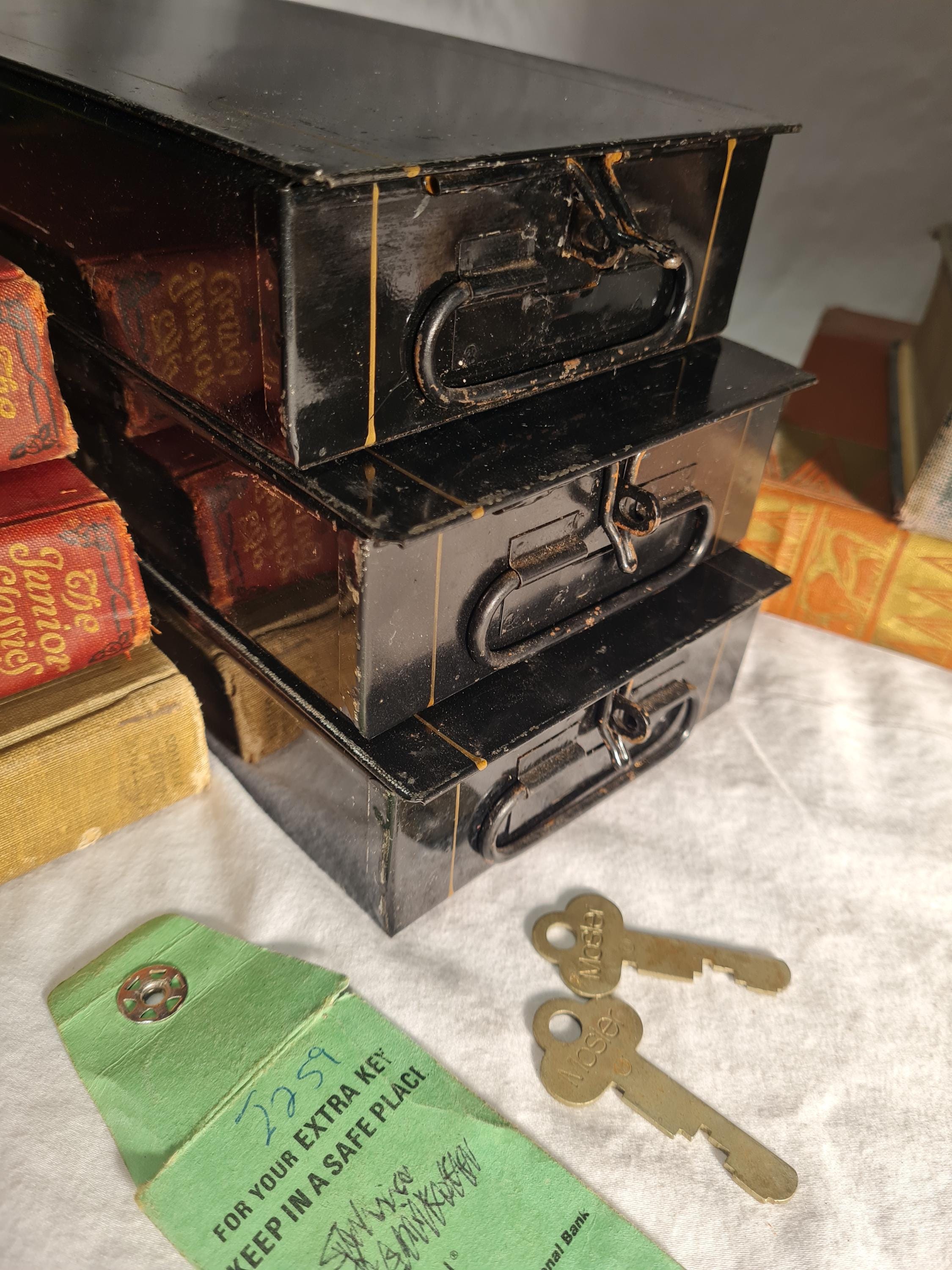 Old Safe Deposit Box - Etsy