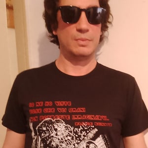 Blade runner tshirt hand made with water colours