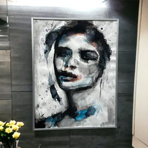 Shapova  Original Painting by Claudia Fedorovici   Watercolor on cotton paper.