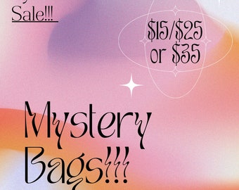 Mystery Bag Sale! 3 different options