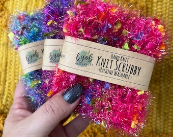 Knit Scrubbies - Reusable Scrubby Sponges