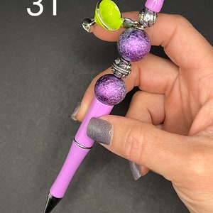 Hand Beaded Rollerball Ink Pen