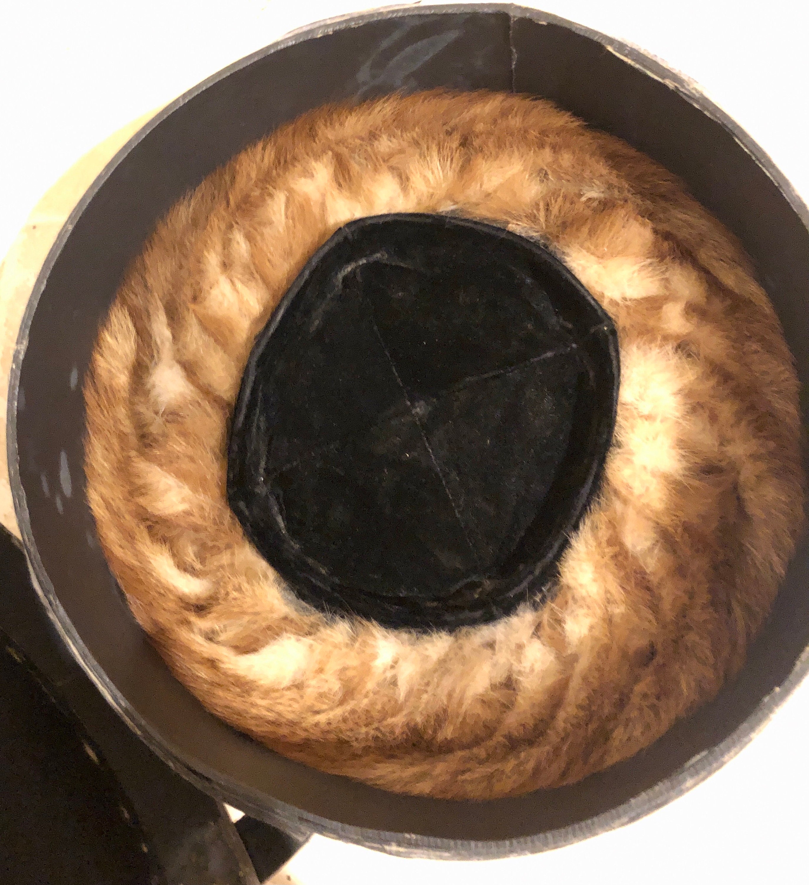 Streimel Hasidic Hat Jewish Vintage Fox Tail Fur - Etsy