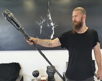 Skyrim inspired Wabbajack staff handmade replica