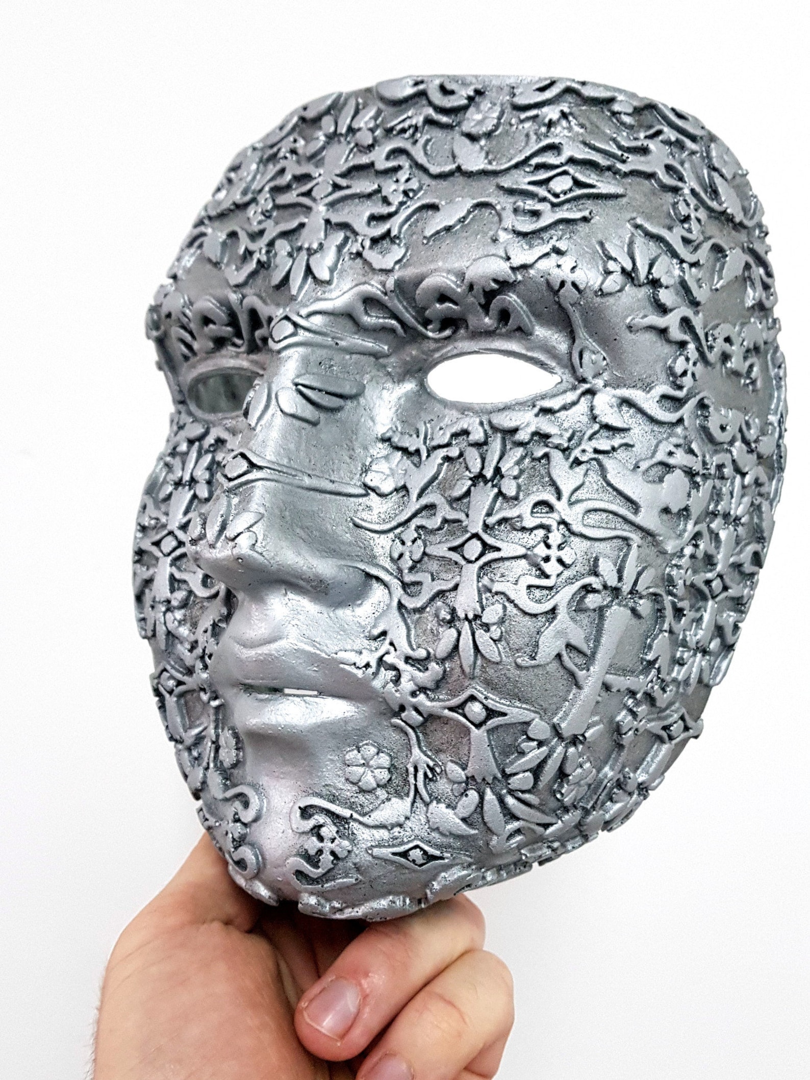 Kingdom of Heaven Inspired King Baldwin IV the Leper Raw Casting Mask ...
