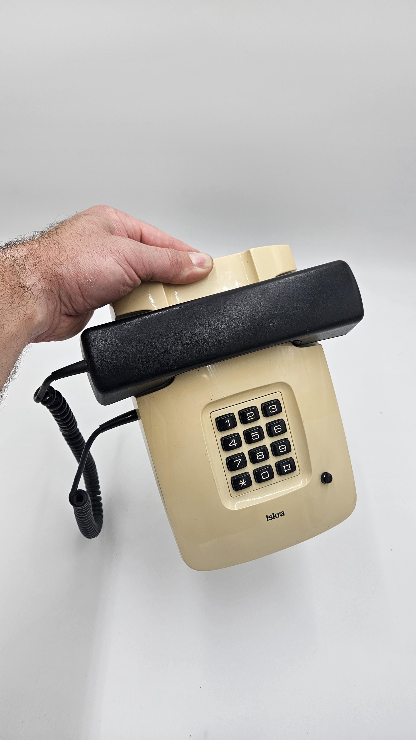 ISKRA レトロ電話機 Vintage 